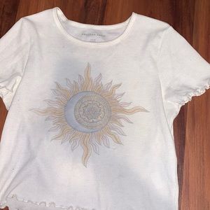 Half shirt. Size small. Never worn. No tags.